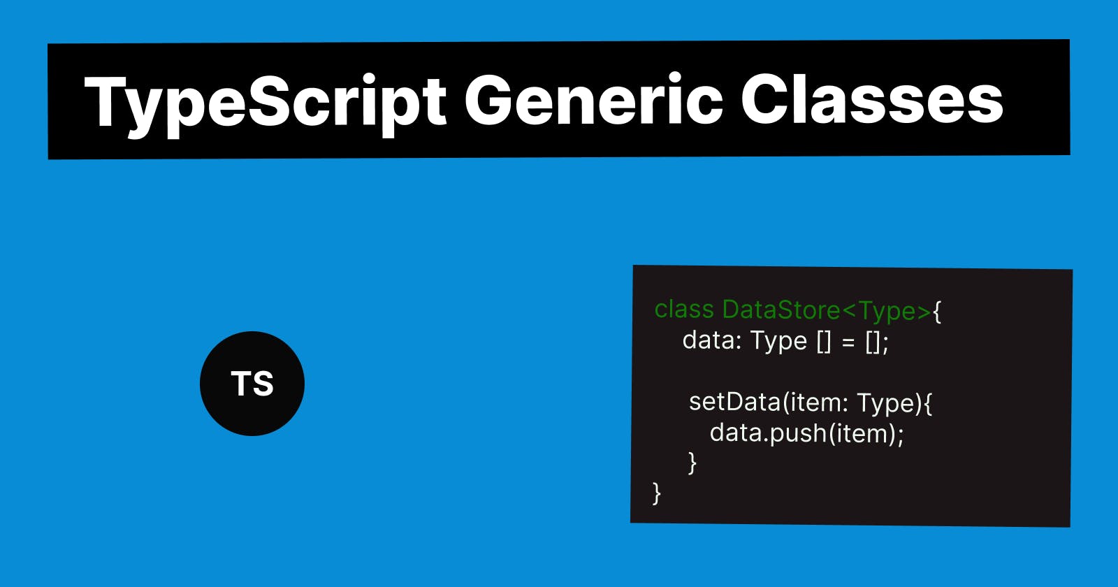 How to use Generic Class in TypeScript?