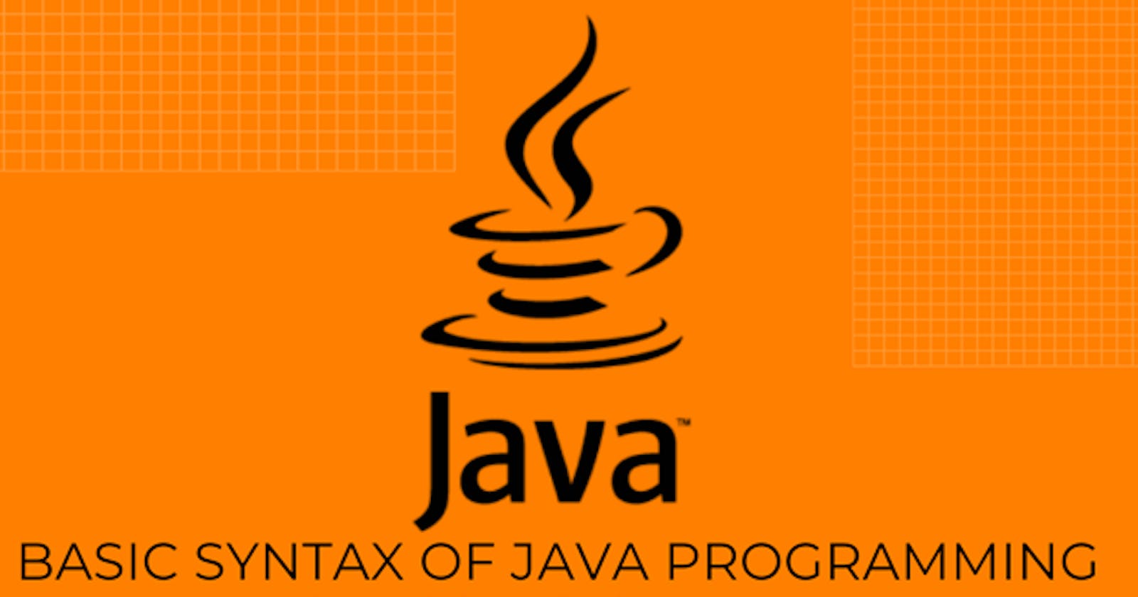 Syntax in JAVA