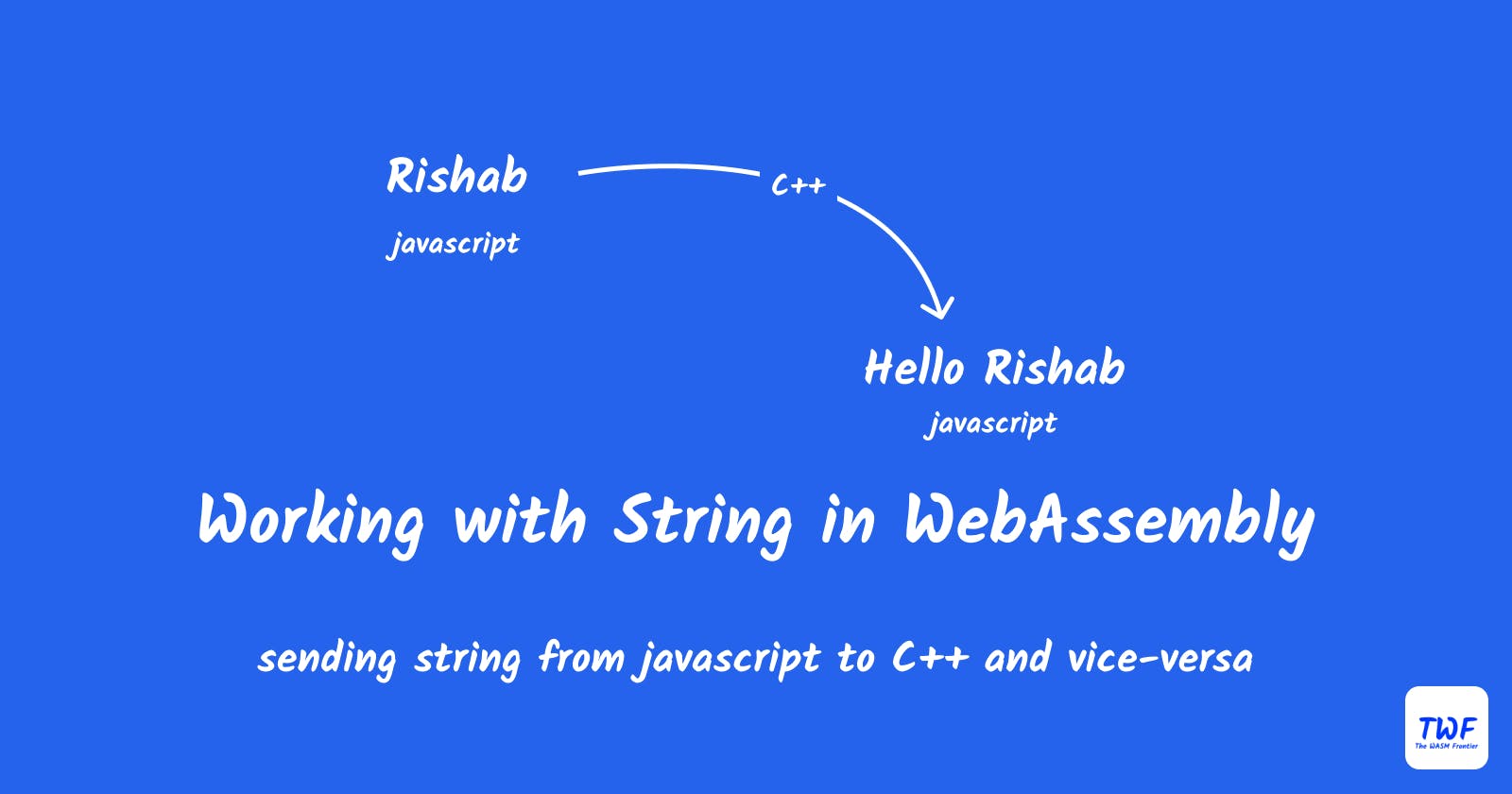 Working with String in WebAssembly