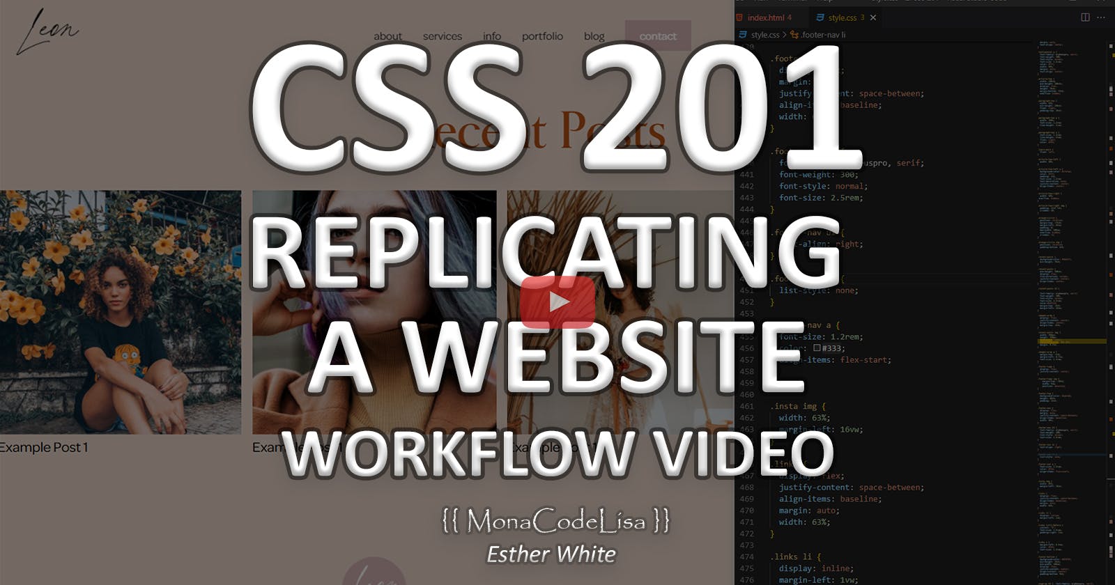 CSS 201 – Frontend Web Development Workflow Video