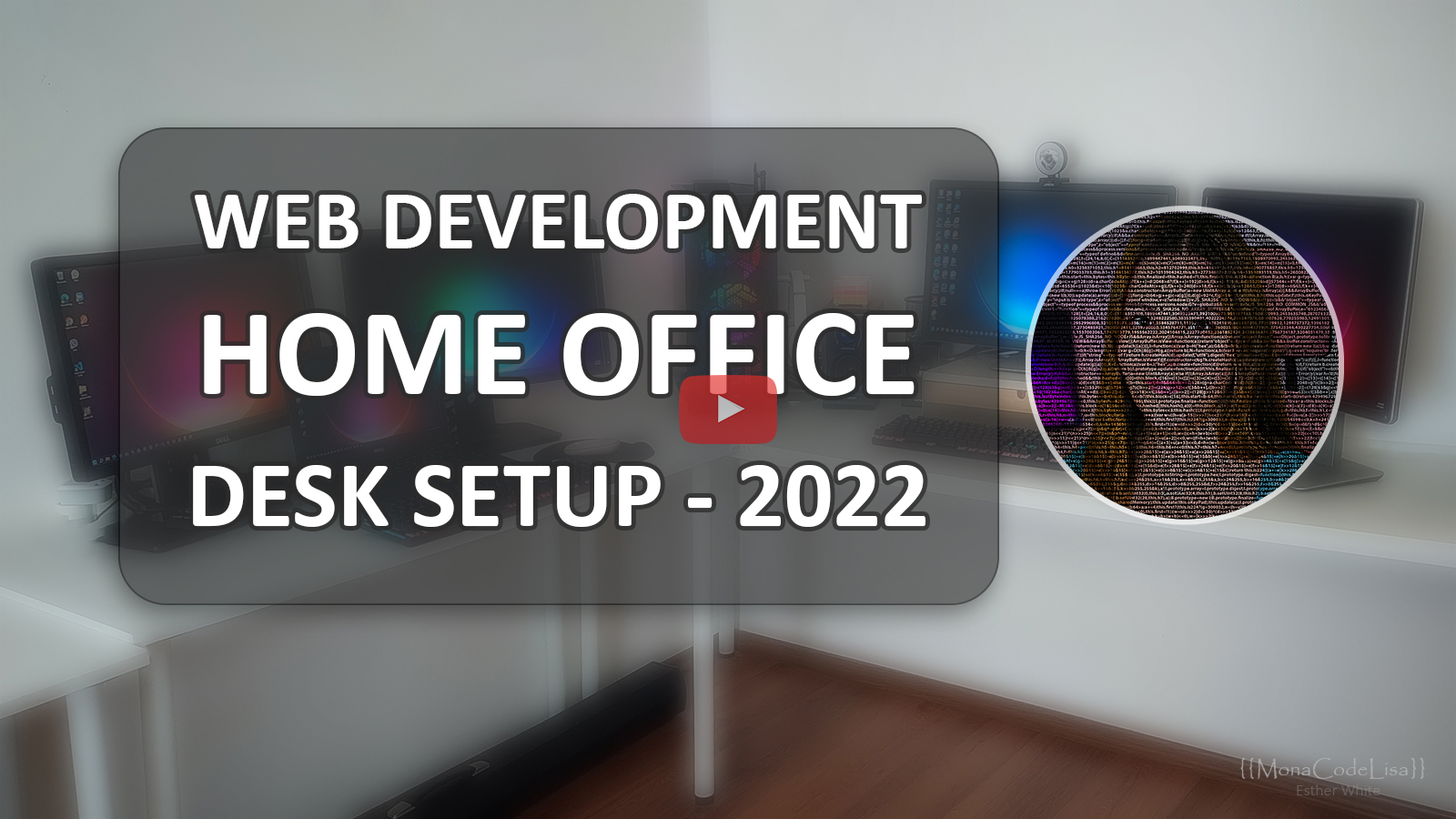 My Web Development Home Office Desk Setup Progression – 2022