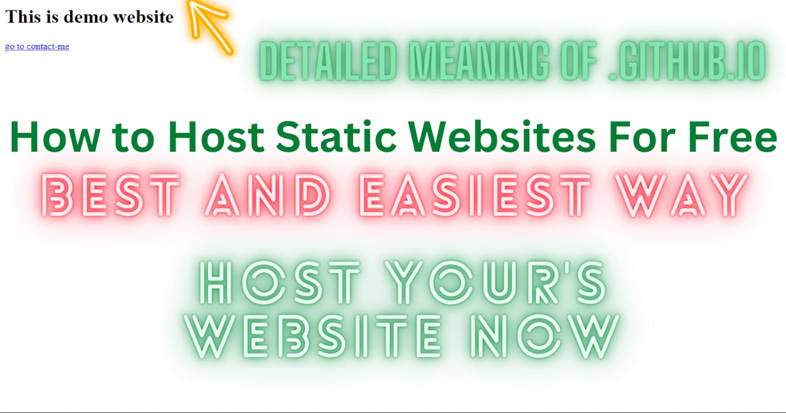 Host Your Websites Now For Free