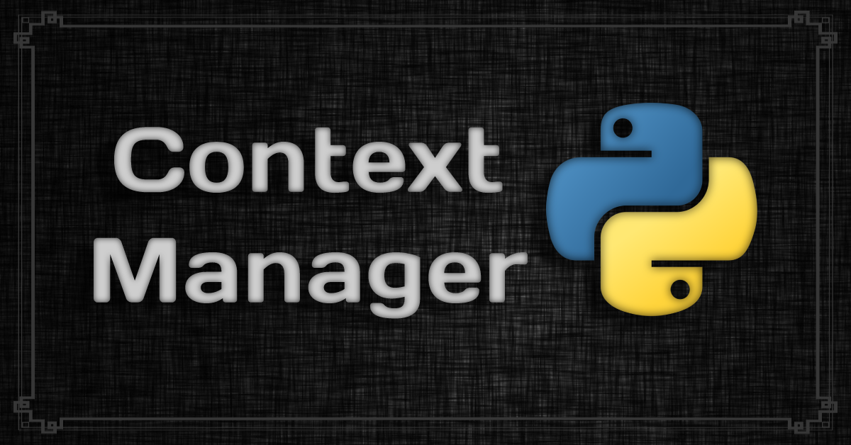 Context Manager in Python