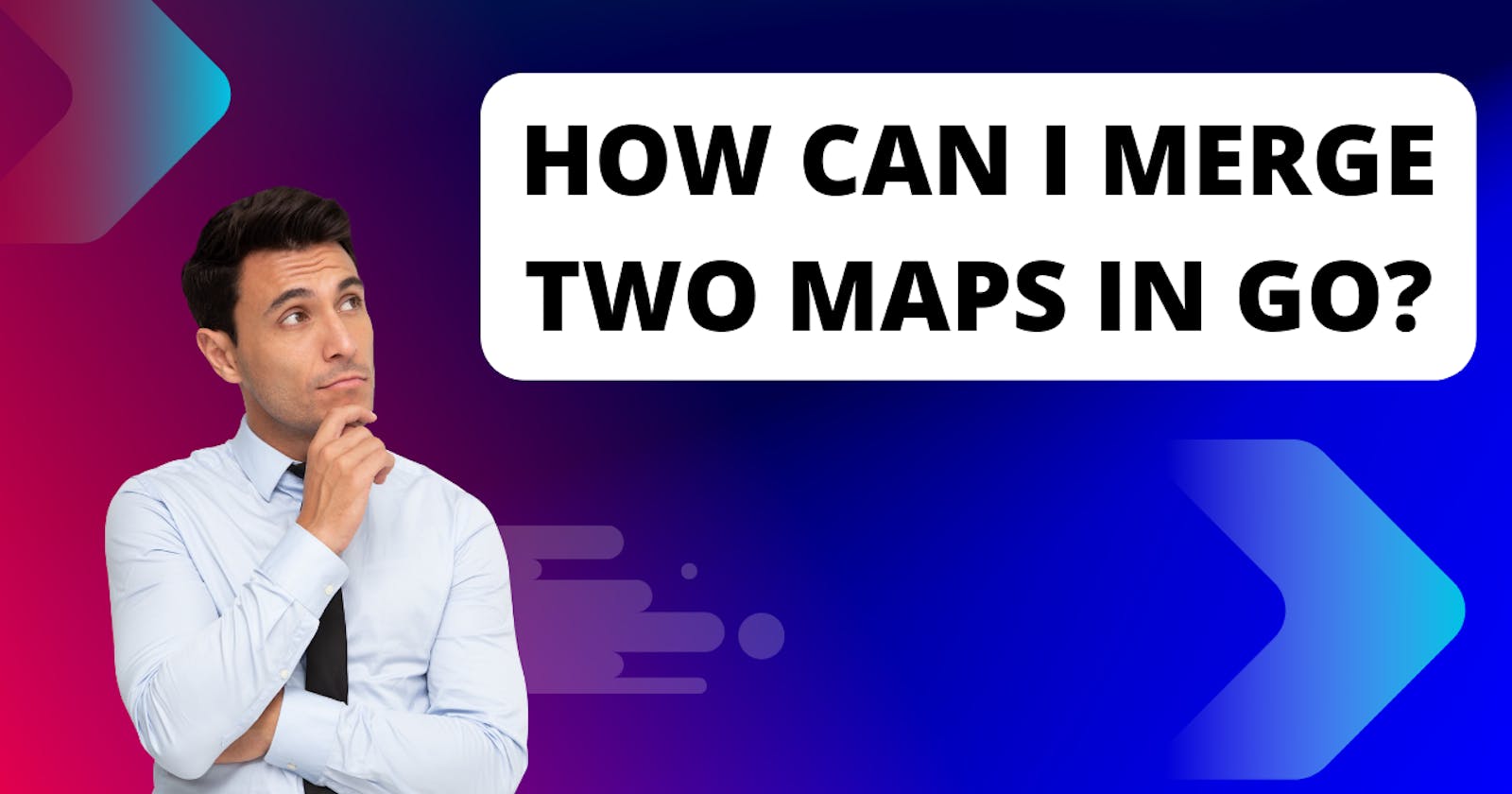 How can I merge two maps in go?