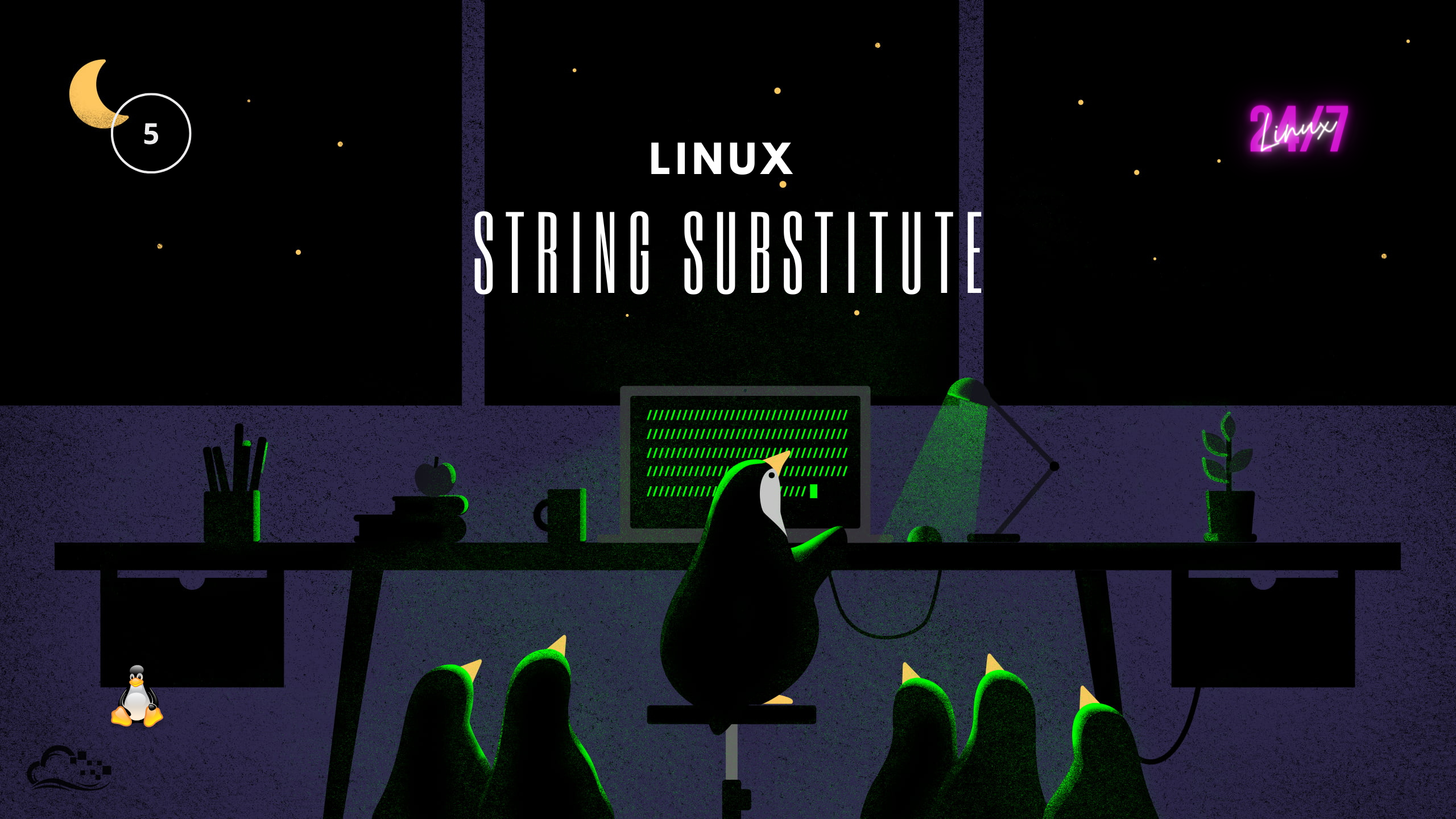 Linux String Substitute