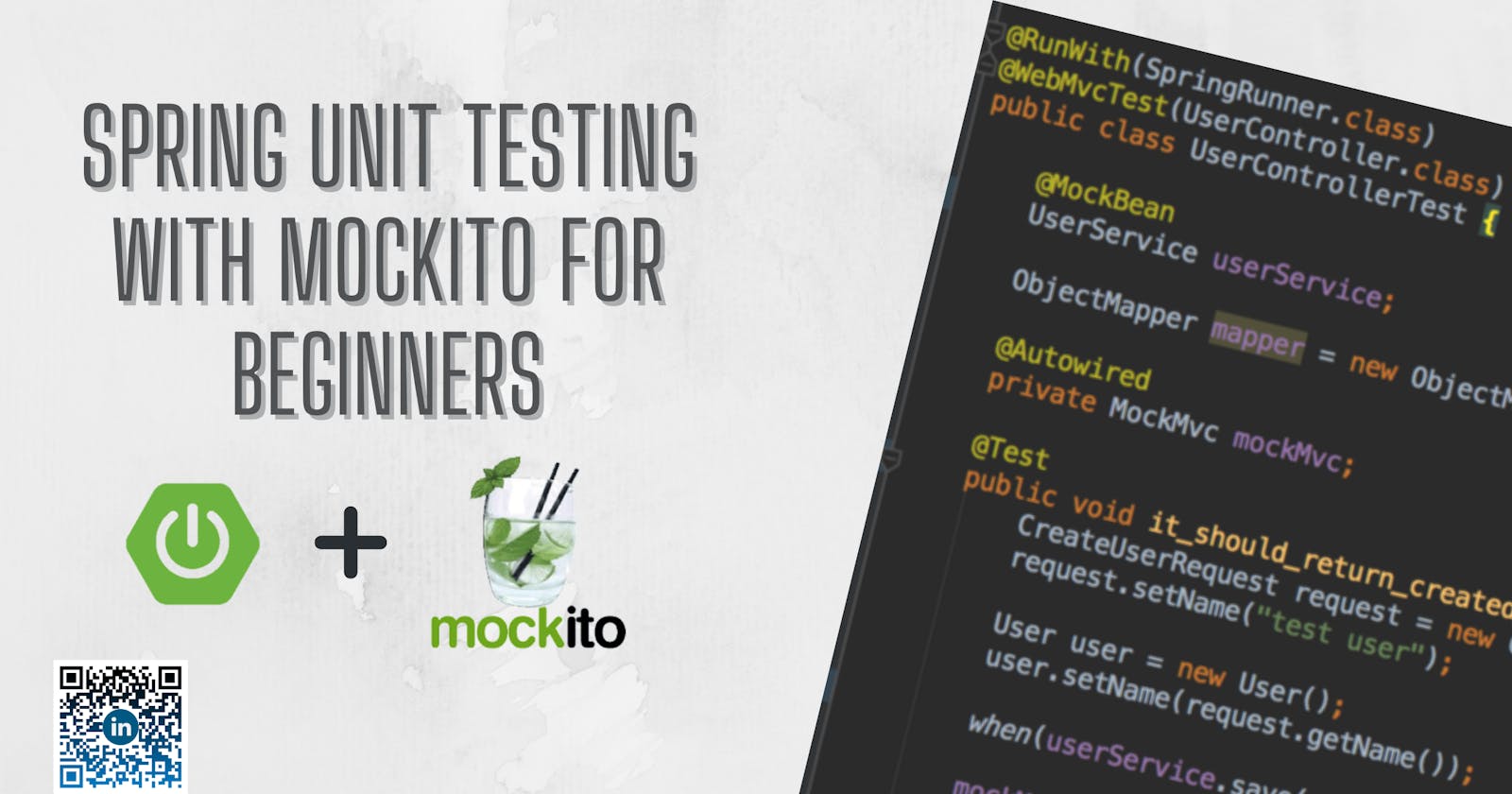 Spring Unit Testing with Mockito For Beginners