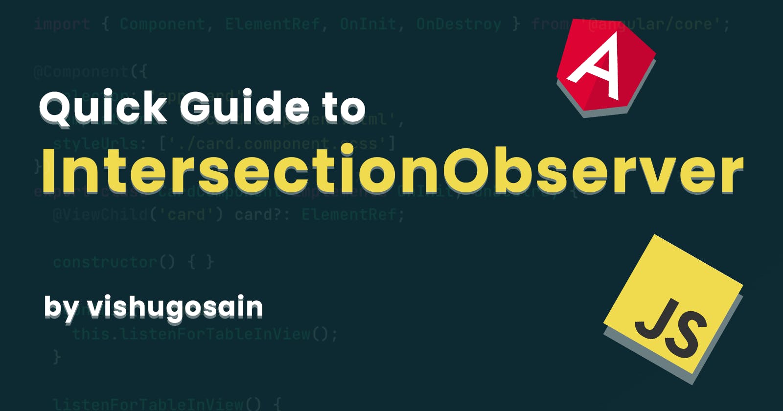 How to Track Element Visibility Using IntersectionObserver in Angular - Step by Step Guide