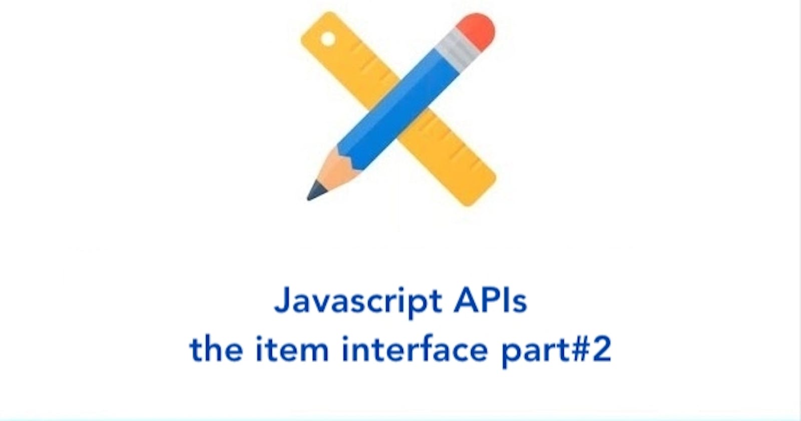 Javascript APIs (#2 apex.item)