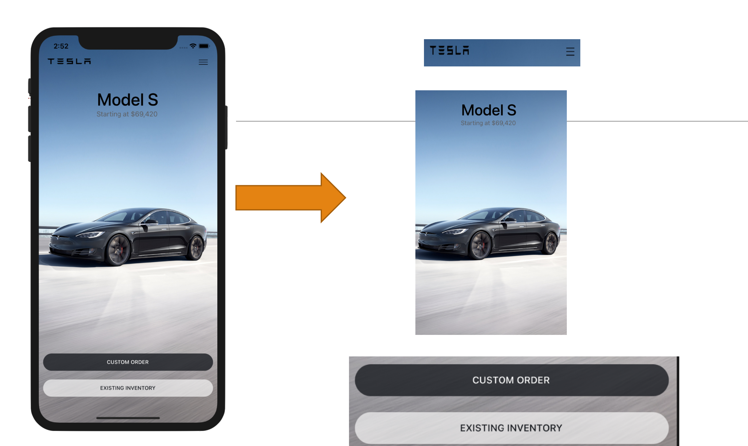 GitHub - satish860/TeslaClone: A Clone of Tesla Website using React Native