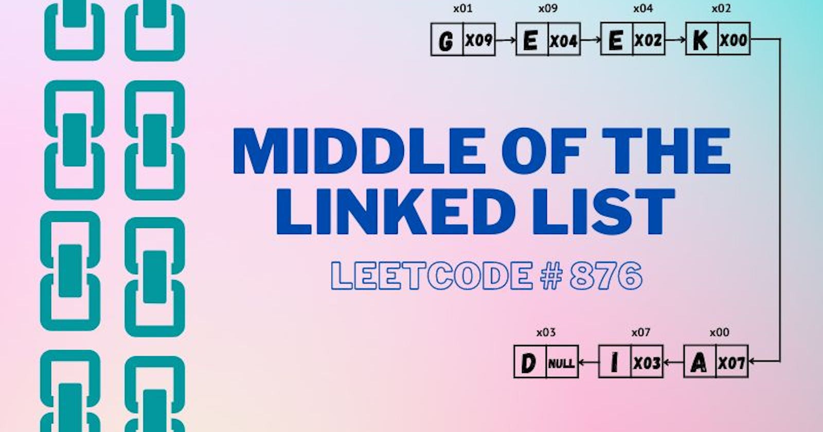 Middle of the Linked List - Leetcode #876