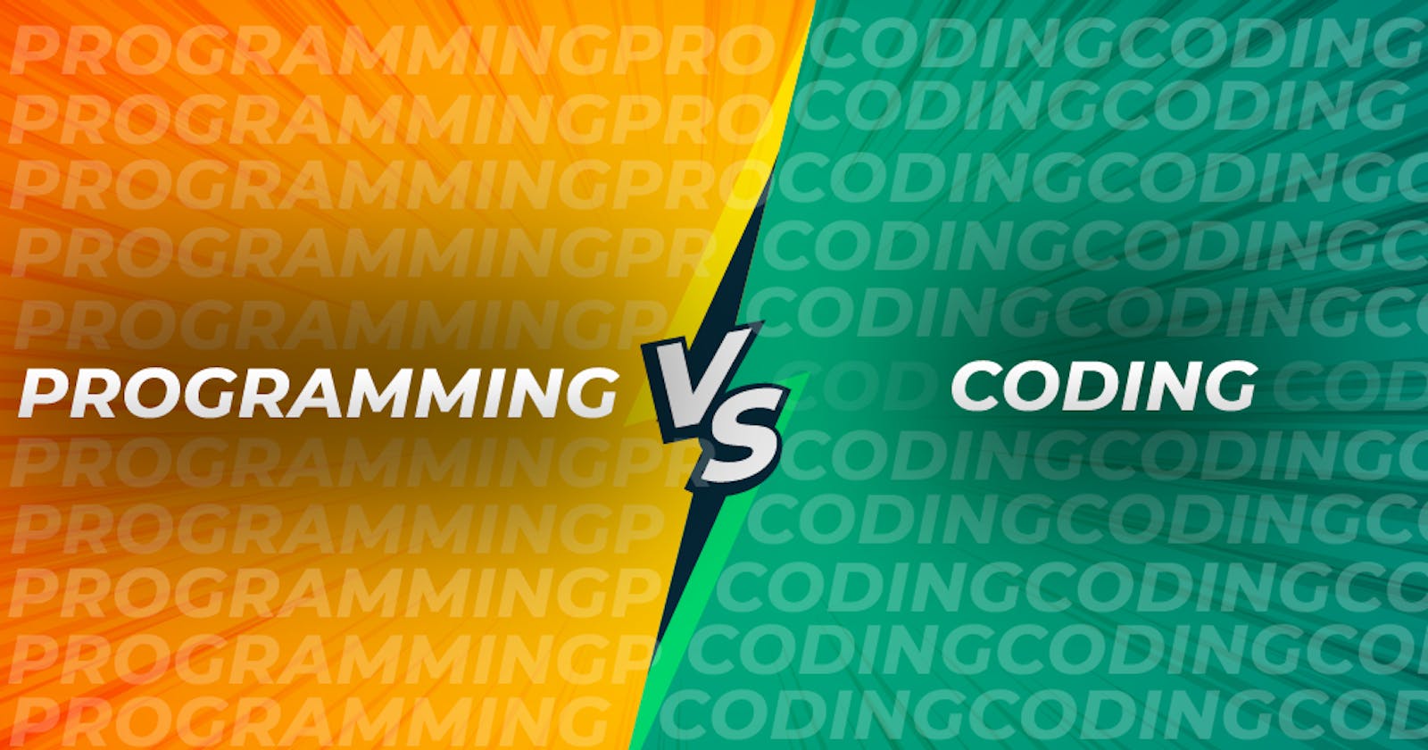 The Difference Between  Programming⚡&  Coding🌟