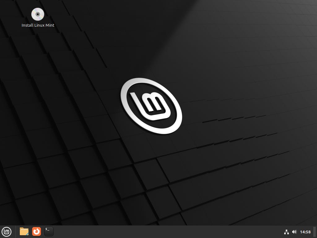 Linux Mint's home