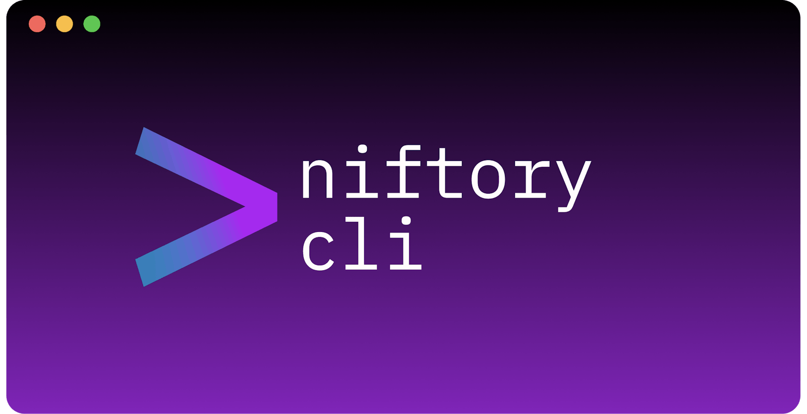 Introducing Niftory CLI