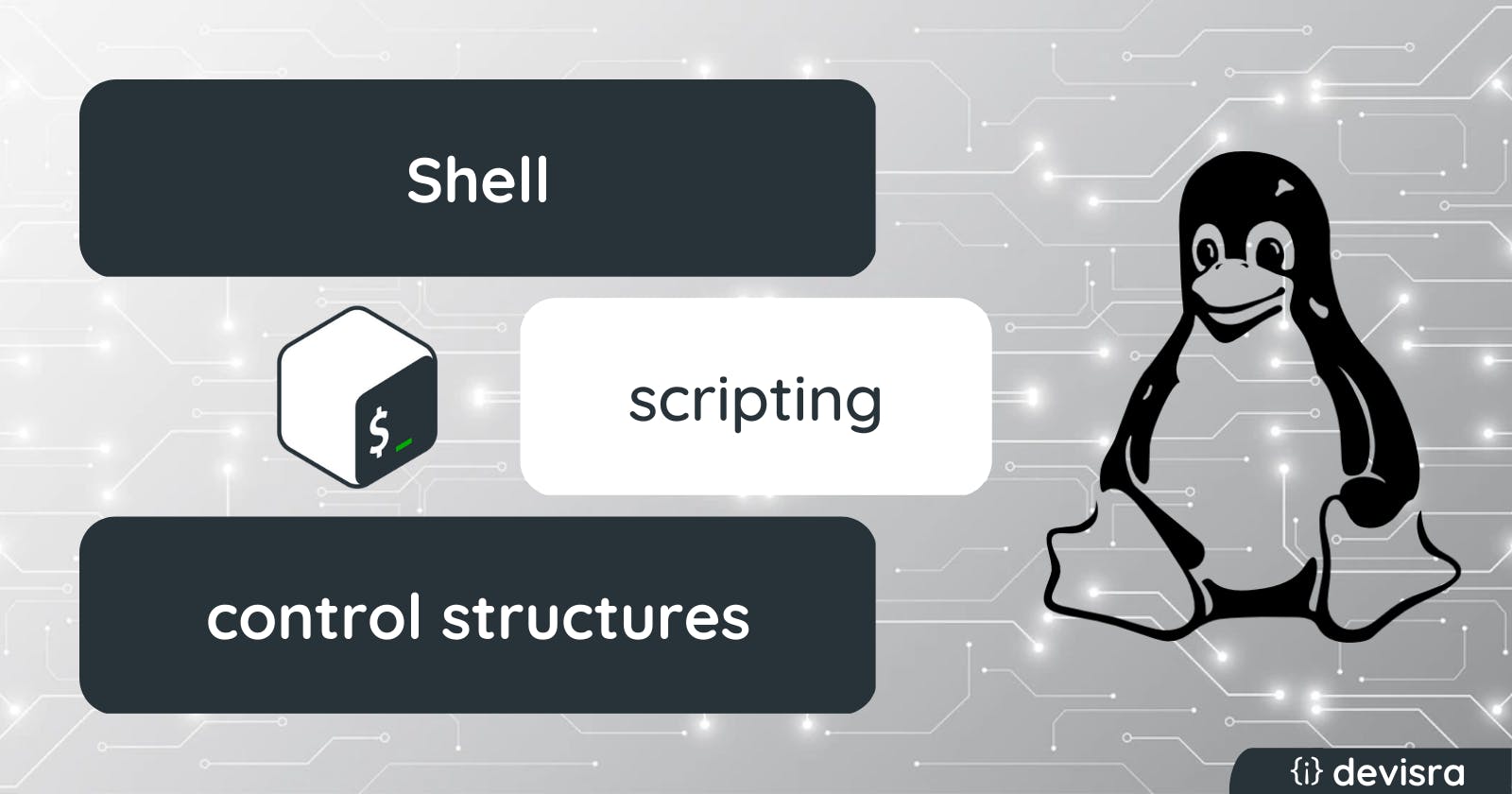 Control structures in shell scripting