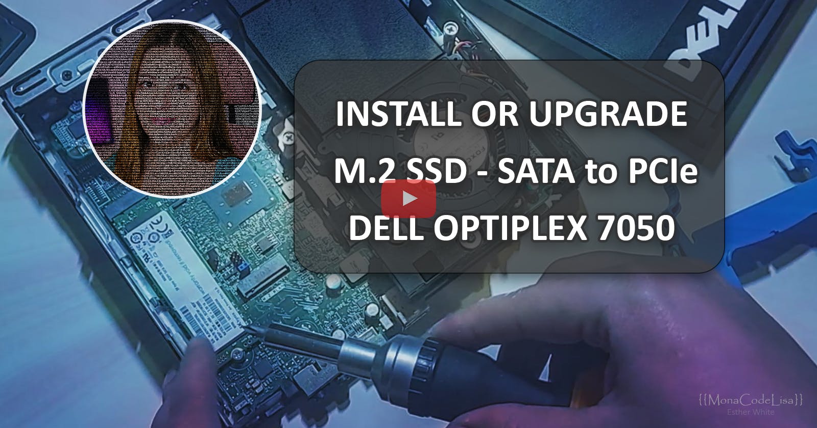 Install or Upgrade M.2 SSD - Dell Optiplex 7050 micro