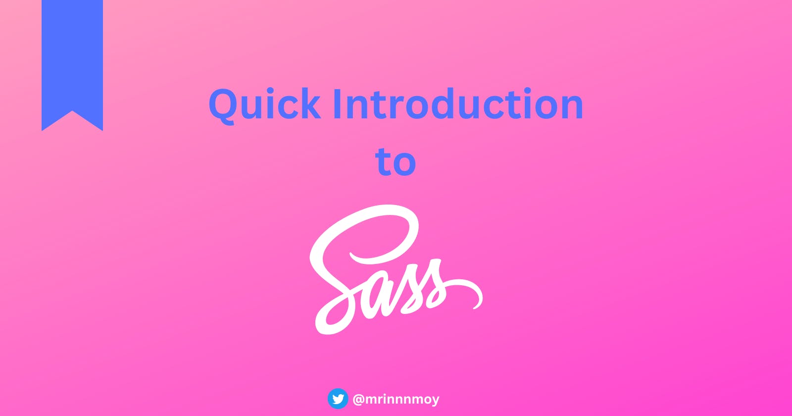 Quick introduction to SASS/SCSS