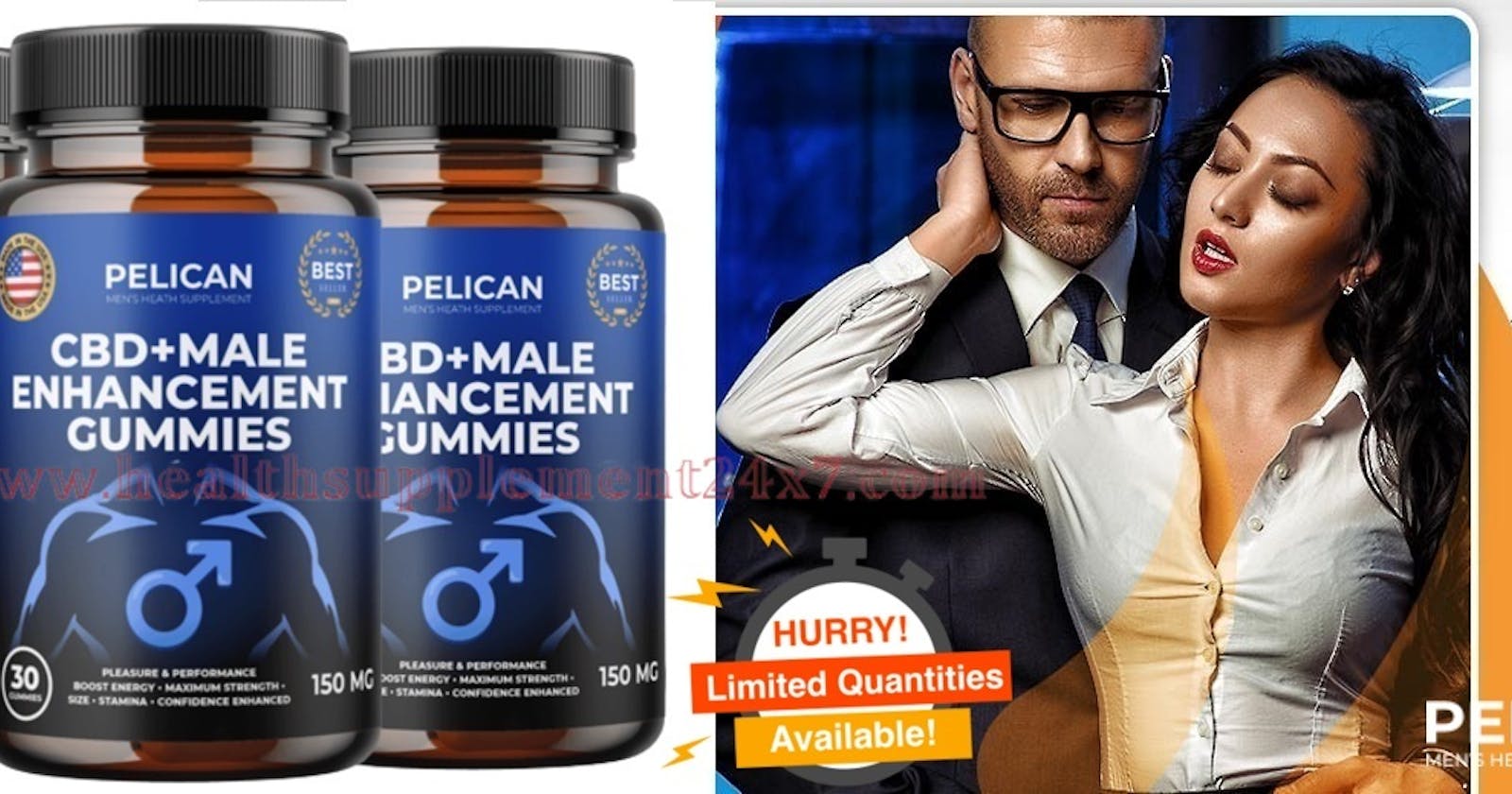 Pelican CBD Male Enhancement Gummies Increase And Boost Sex Drive & Arousal With a Bigger Appetite(REAL OR HOAX)