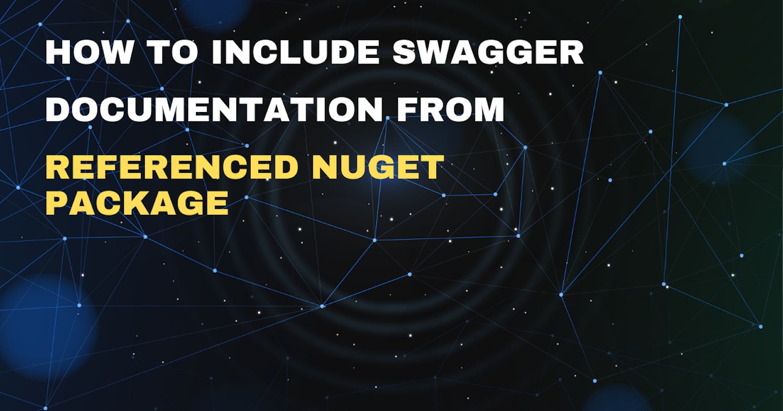 How to include Swagger documentation from referenced nuget package