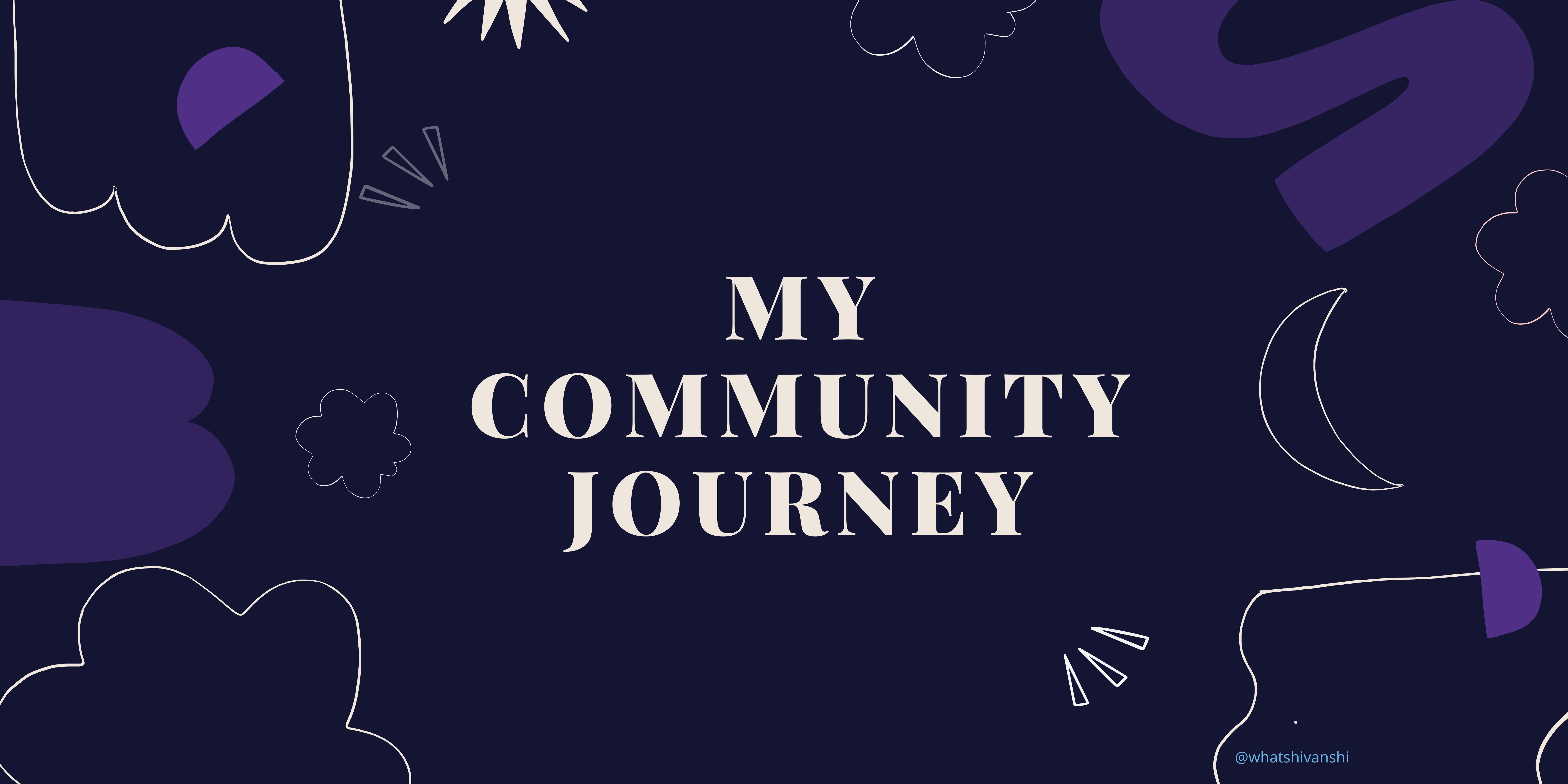 My Community Journey- A Memoir