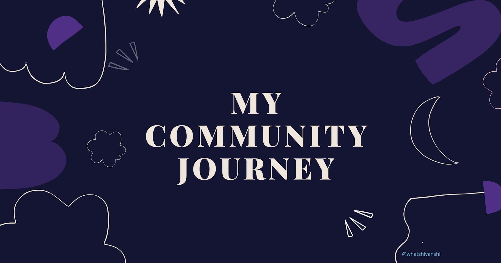 My Community Journey- A Memoir