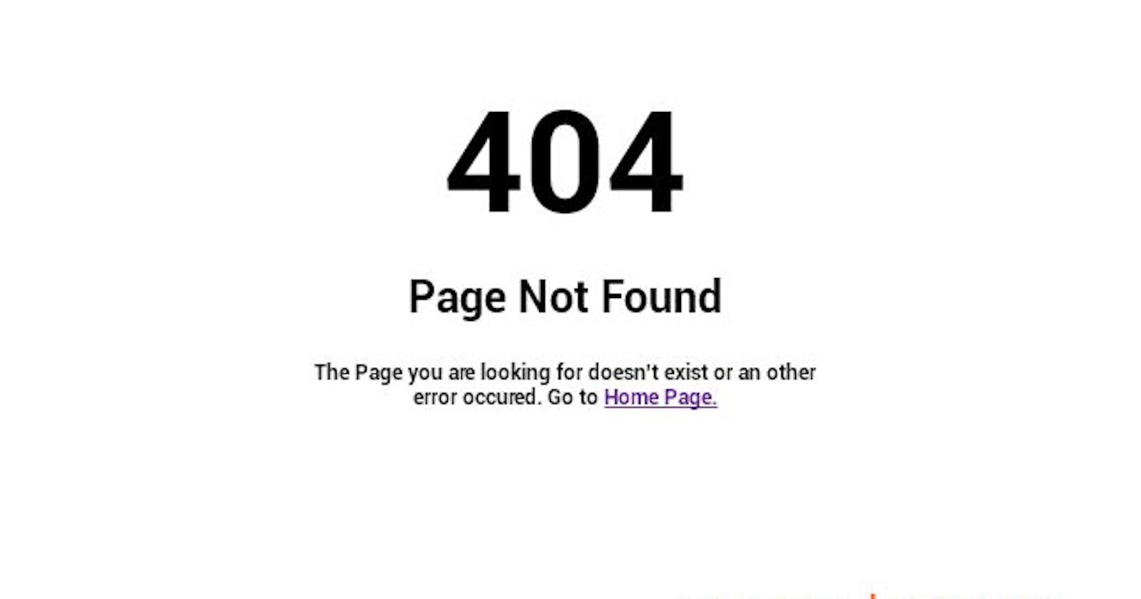 Best 404 Error Pages