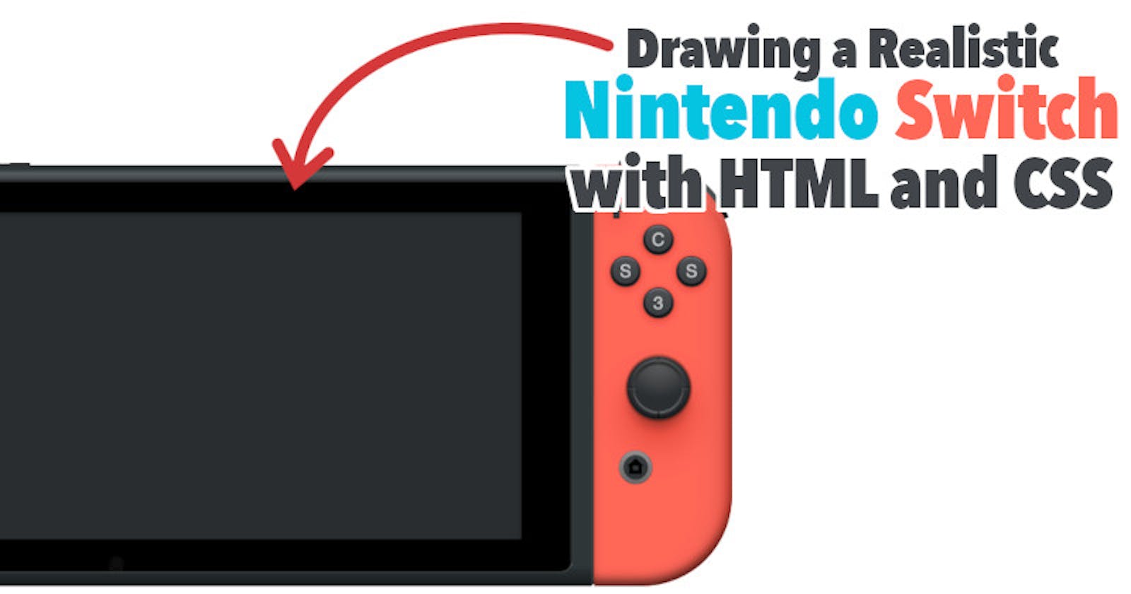 CSS Art: Nintendo Switch