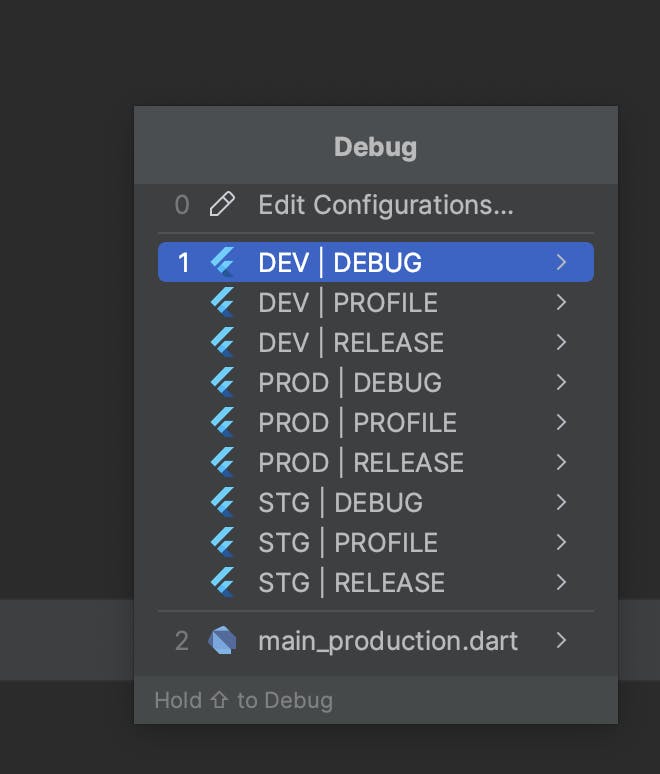 android-studio-launch-settings