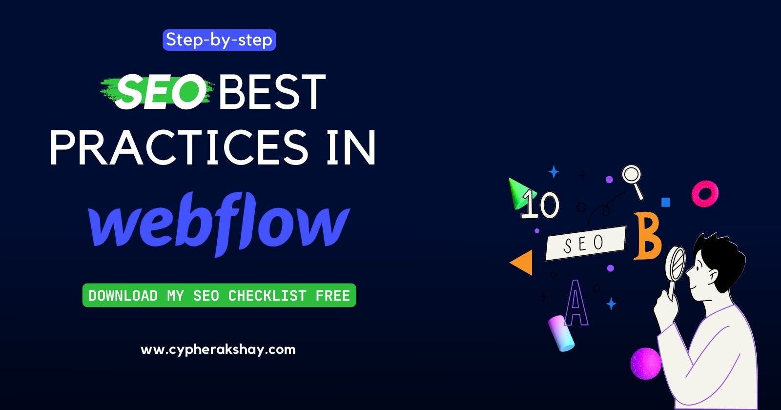 SEO best practices in Webflow?
