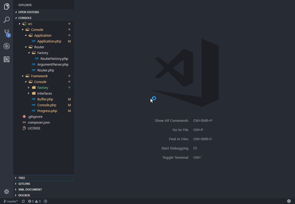 VS Code, File Tree View Extension