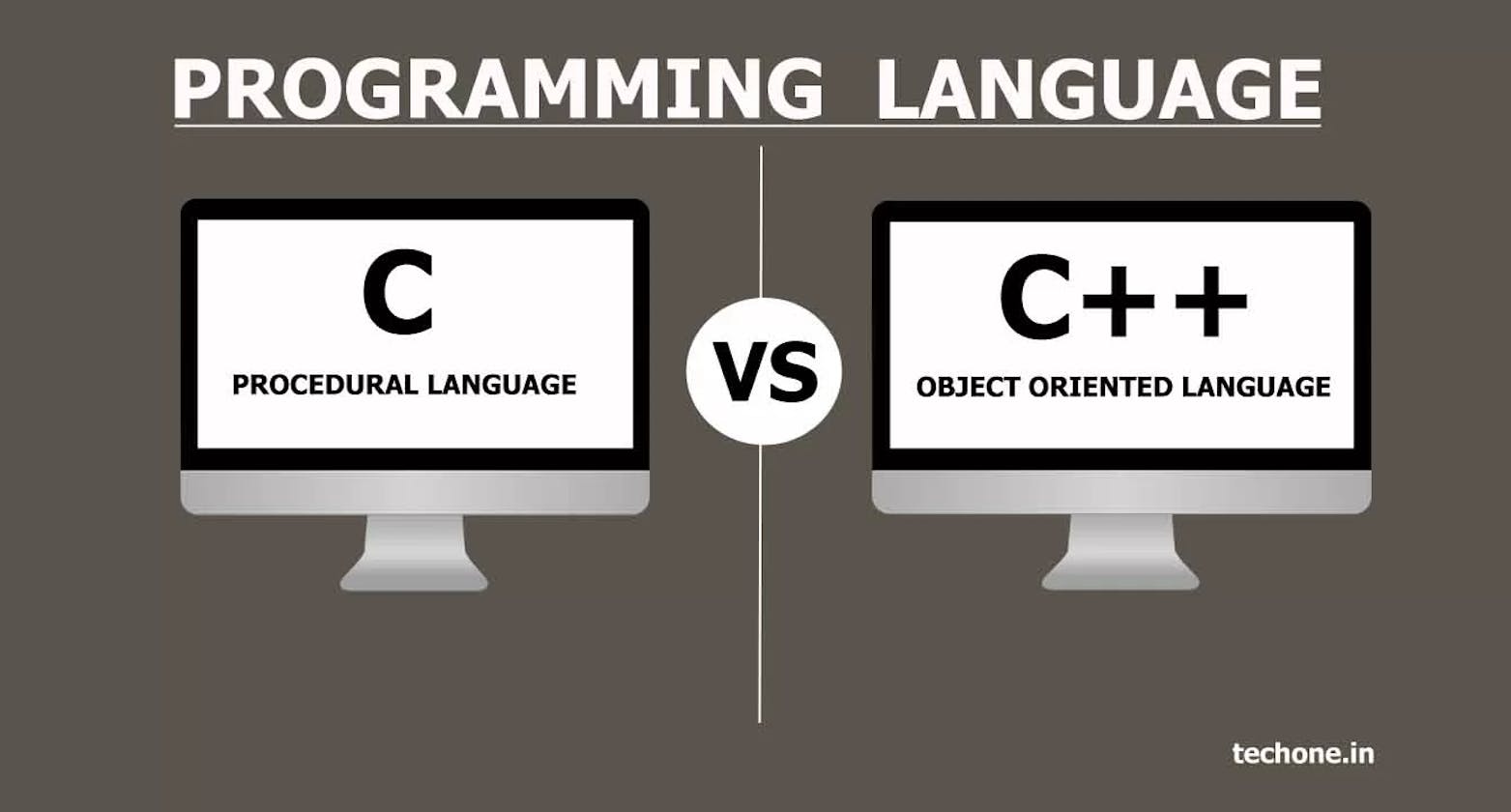 Difference between c and c++