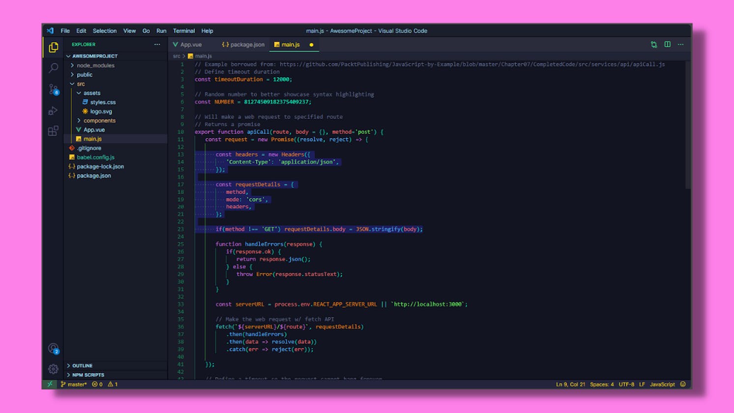 Create and publish your own VScode theme