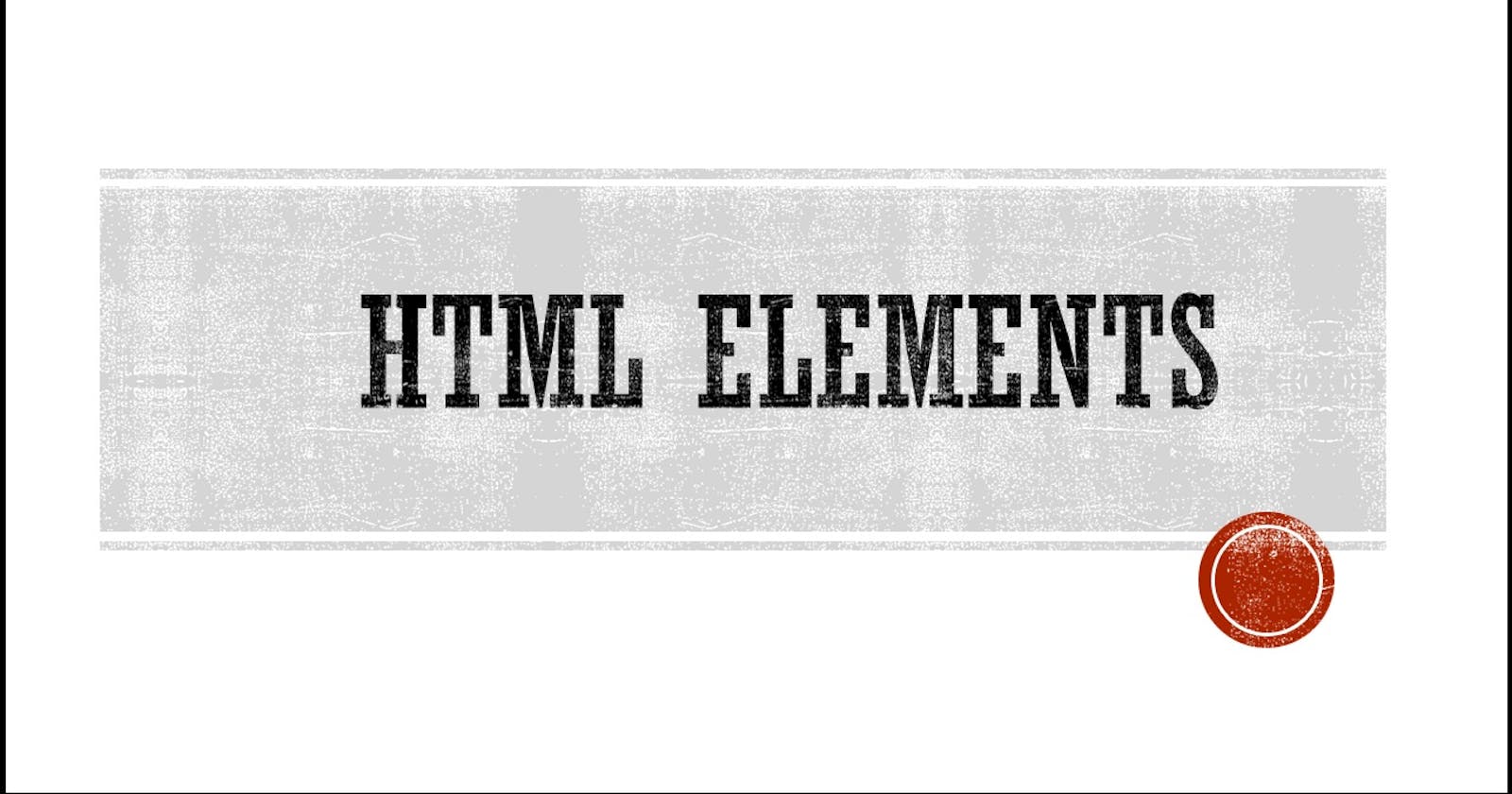 HTML Input types, audio and video Elements