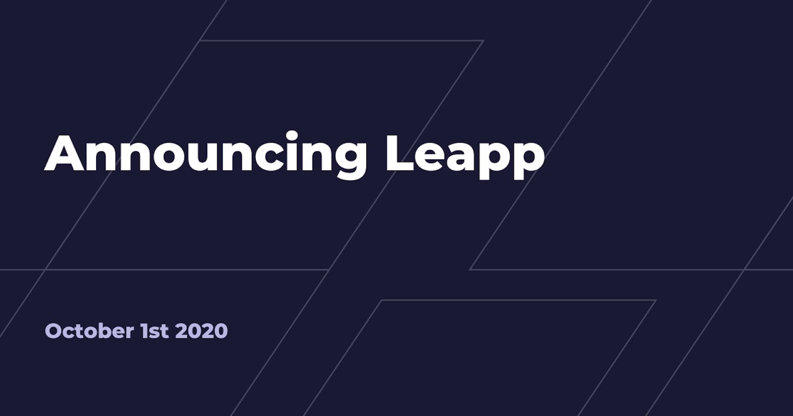 Announcing Leapp