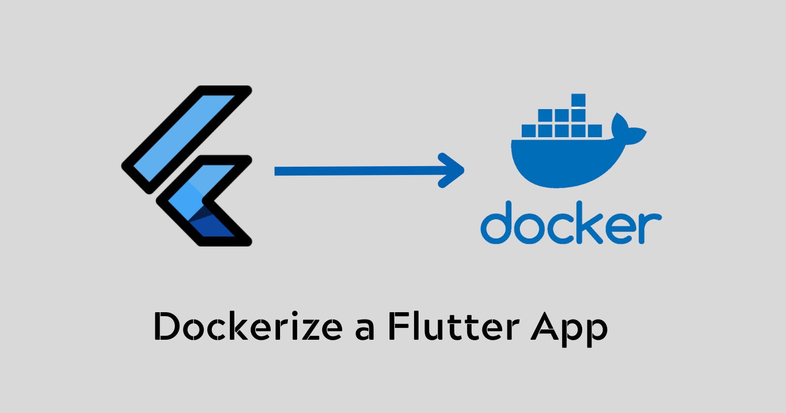 Convert a flutter web app to a docker container