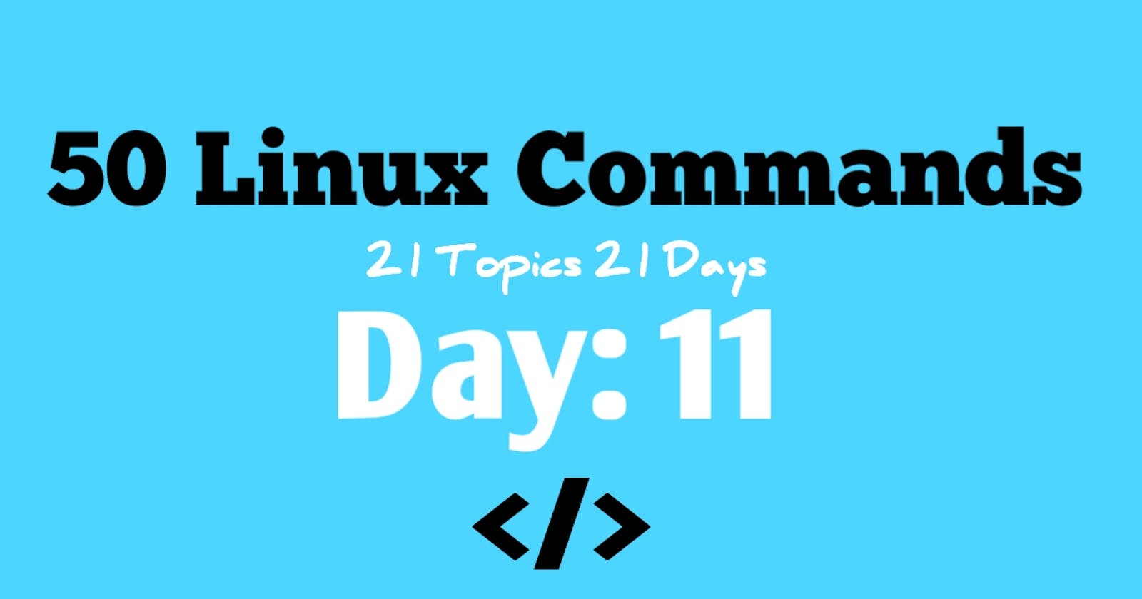 50 Linux Commands