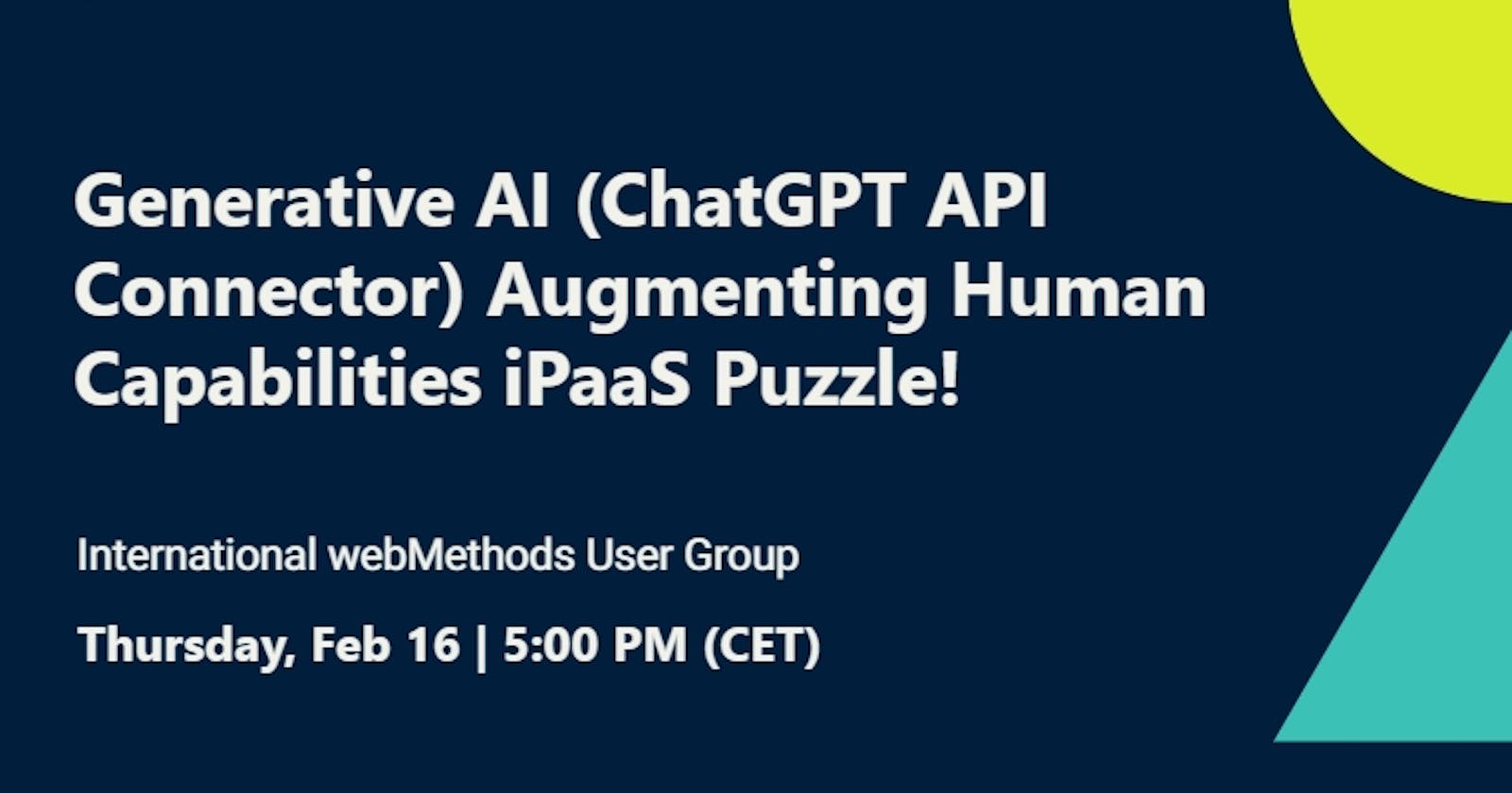 ChatGPT API Connector: Learn how to integrate OpenAI's GPT-3 API into your workflows.