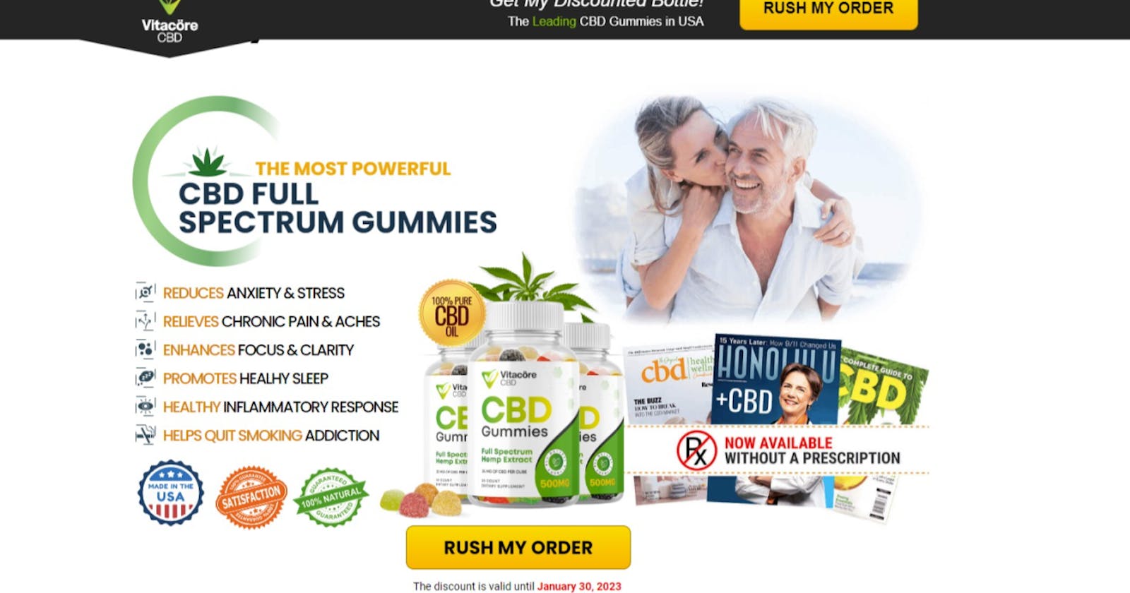 Vitacore CBD Gummies Reviews: 2023 Ripoff Controversy! Quit Smoking Reviews Side Effects Or Negative Impact Of Consuming Natures Boost Tinnitus Gummie