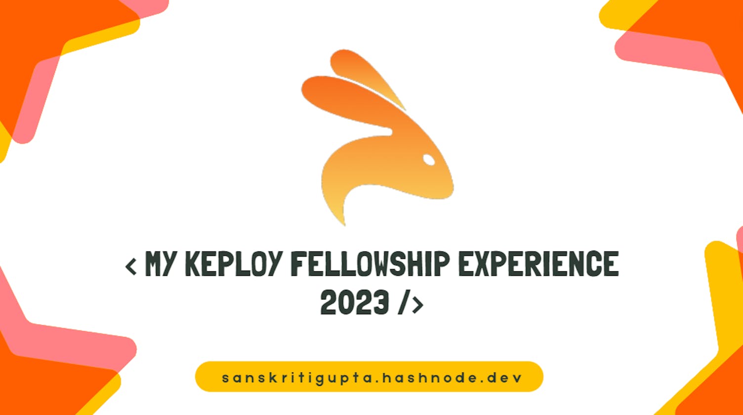 My Keploy Fellowship Experience'23