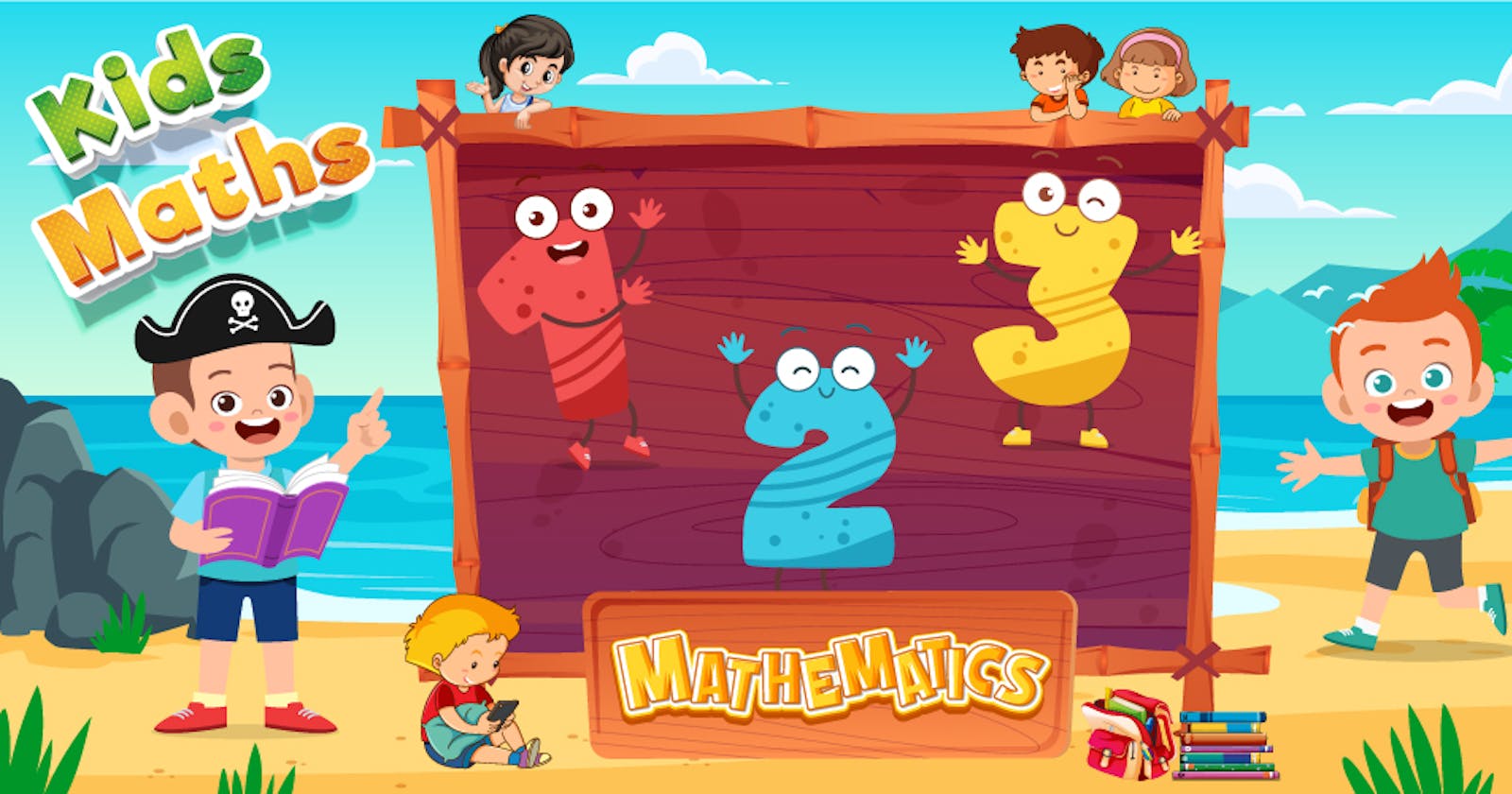 The All New Educative & Entertaining Math Learning Game For Kids!