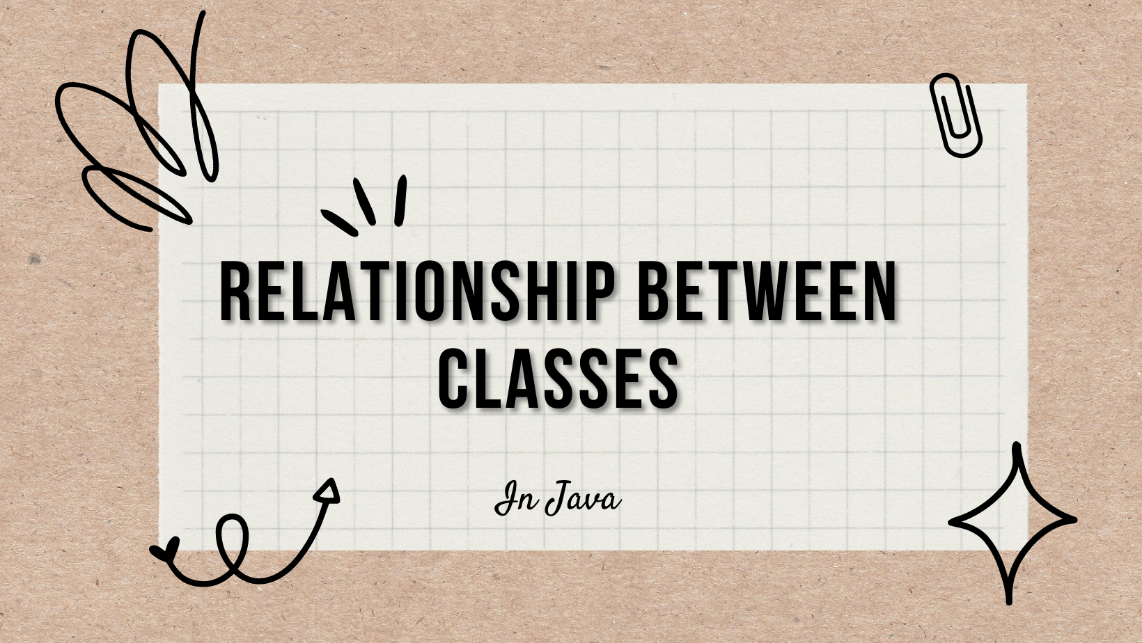 Relationships between classes in JAVA