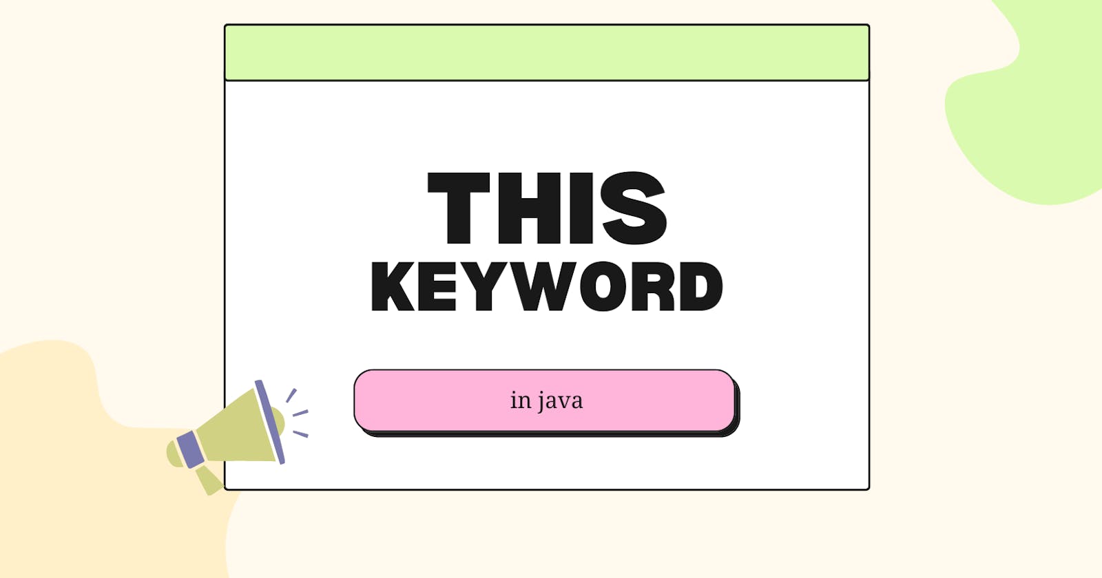 This keyword in Java
