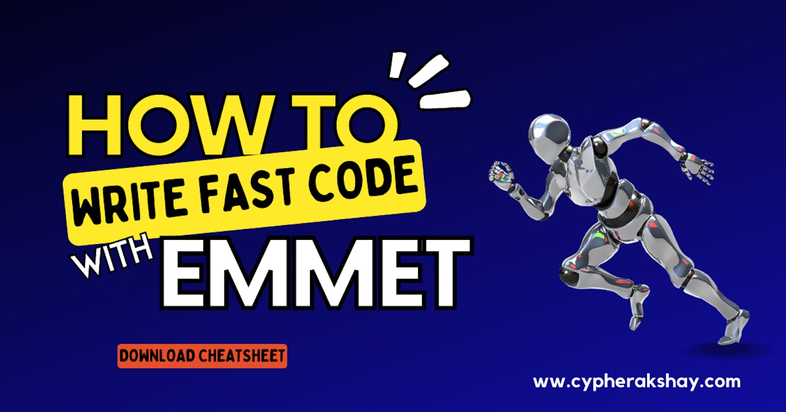 How to write fast code with Emmet