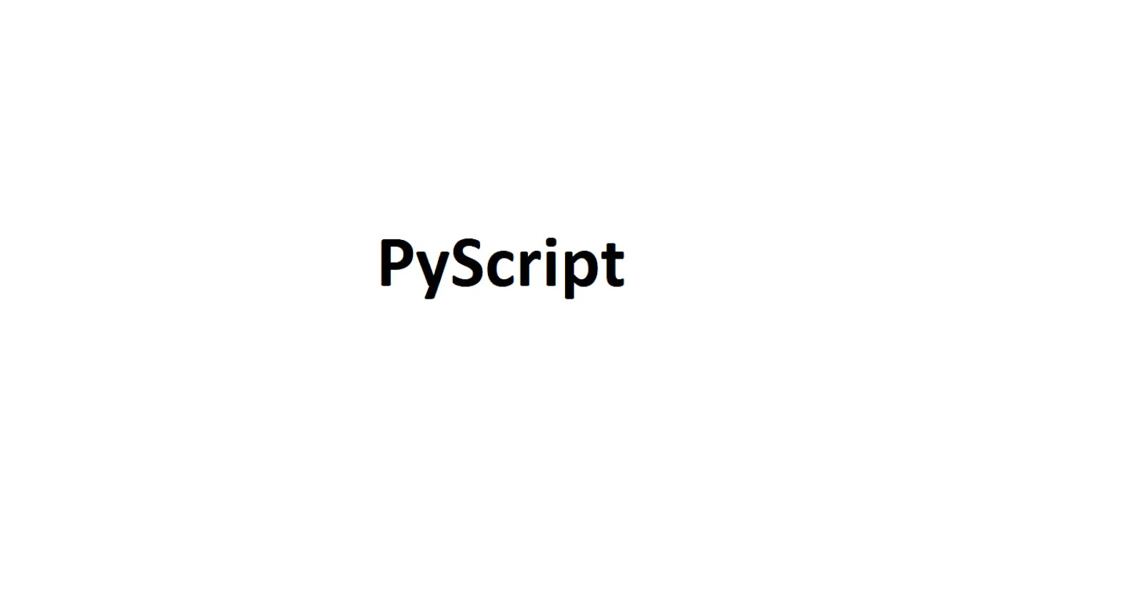 How to Start Using PyScript