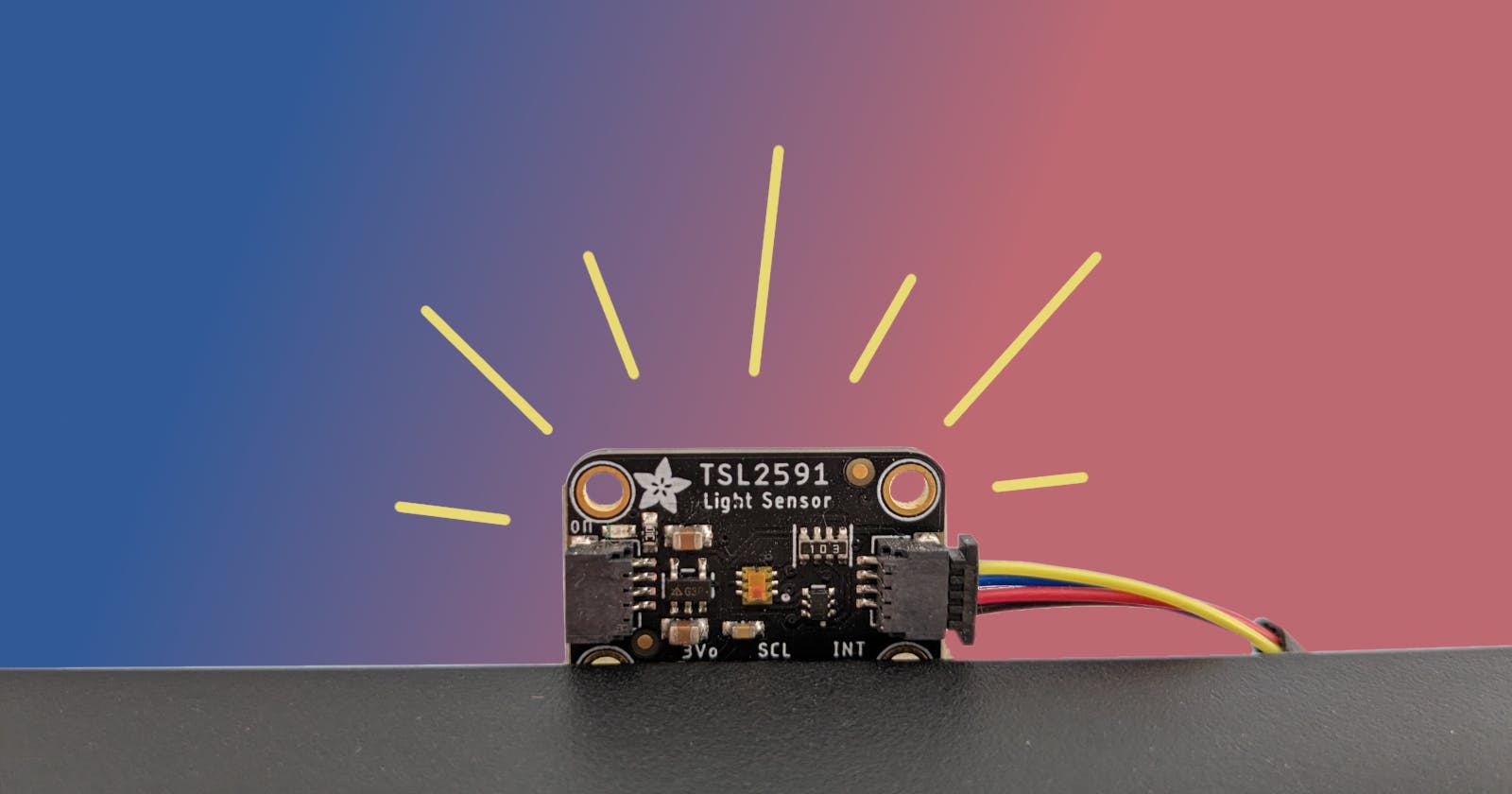 I made a monitor brightness controller using an Arduino-powered light sensor