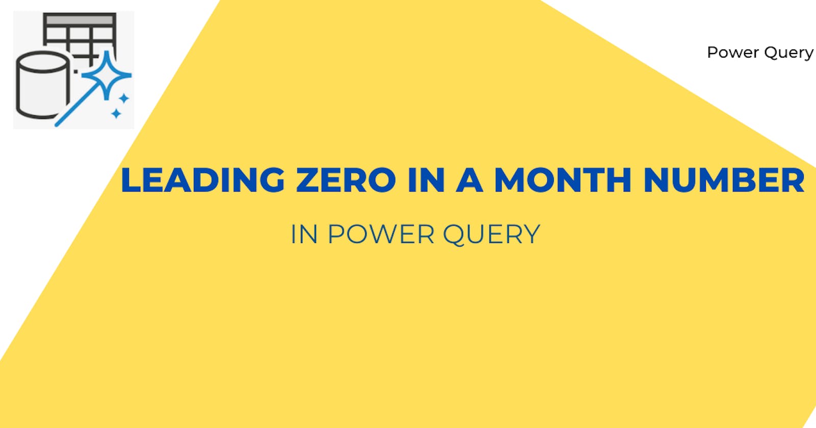 Leading Zero in a month number in Power Query