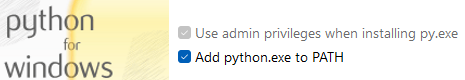 python installer