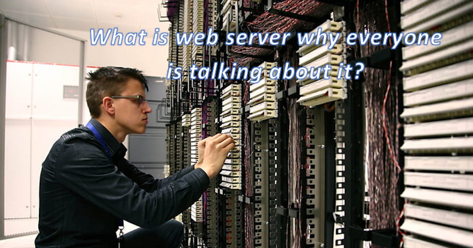What is a web server and 
                           why everyone is talking about it?