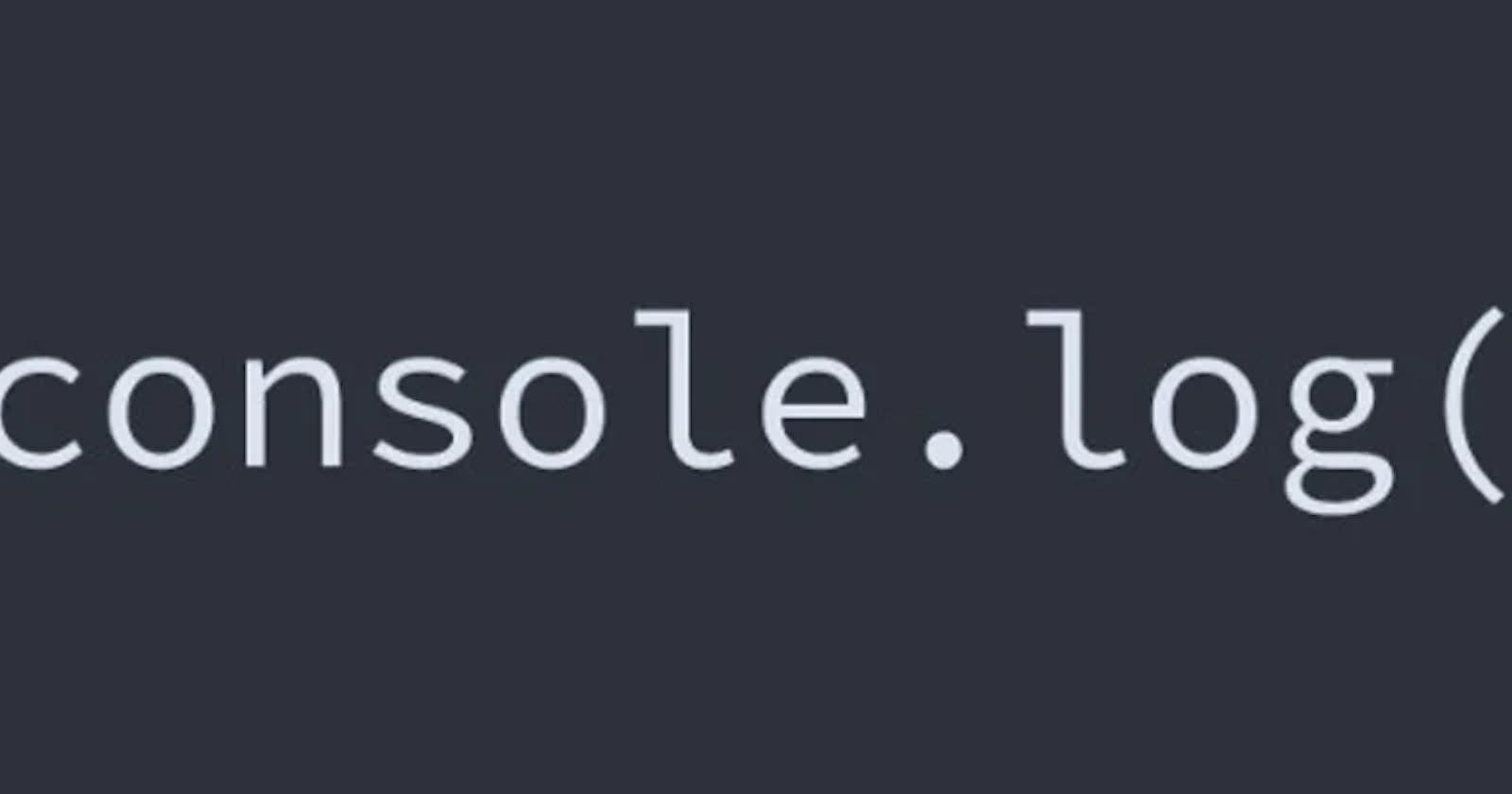 Mysterious Console.log() In Javascript