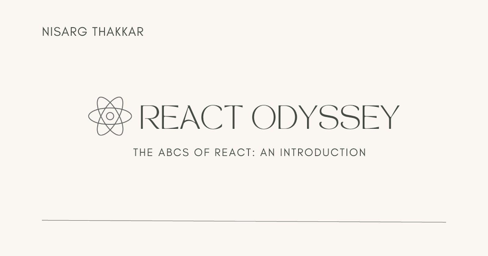 The ABCs of React: An Introduction