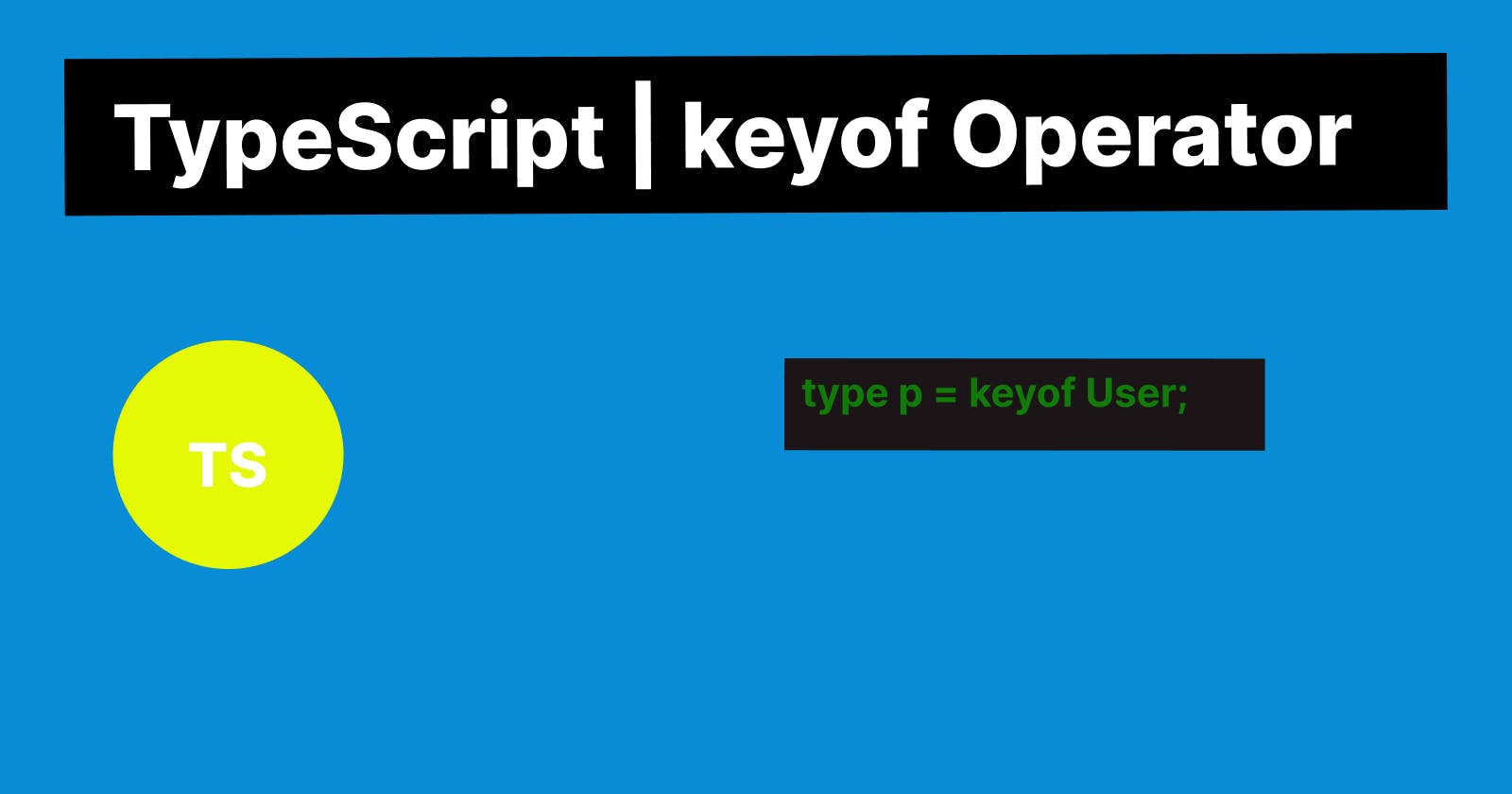 Keyof Type Operator | TypeScript